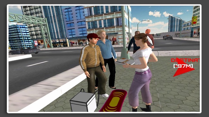 Boy Transporter Pizza