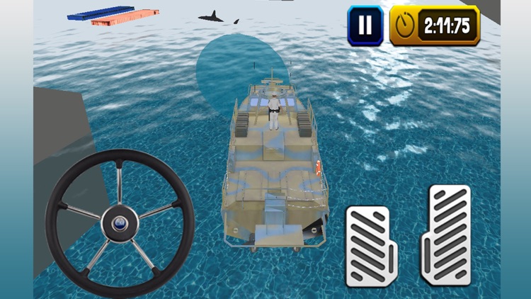 Navy Boat Parking & Army Ship Driving 3d Simulator