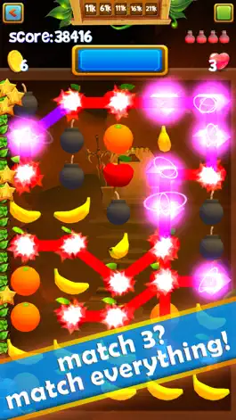 Game screenshot Knight Swipe! - falling fruit match game apk