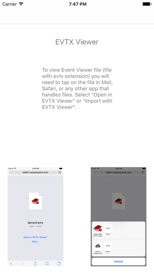 EVTX Viewer