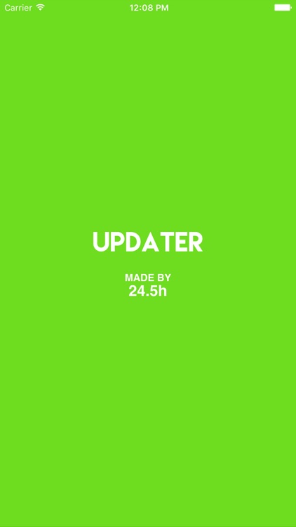 Updater - Last Time Tracker