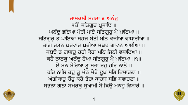 Anand Sahib paath in gurmukhi, Hindi, English(圖4)-速報App