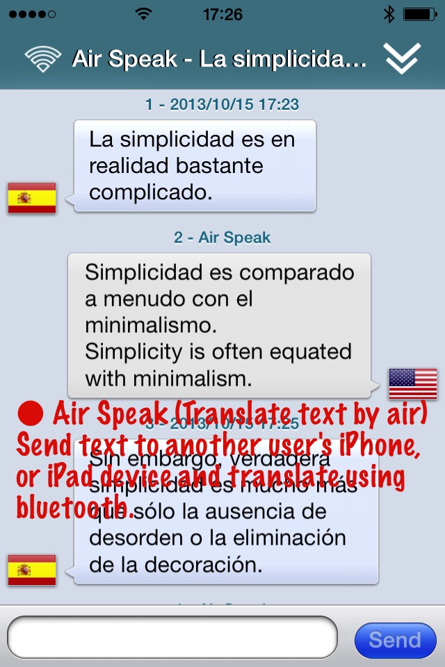 SpeakText Air FREE screenshot 2