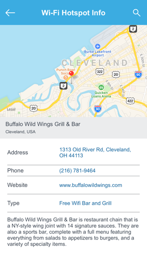 Cleveland Wifi Hotspots(圖3)-速報App