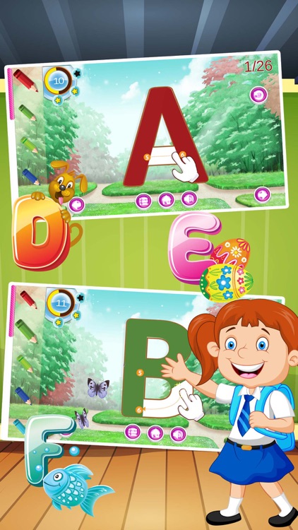 ABC Alphabet Tracing Writing Letters 123 Learning