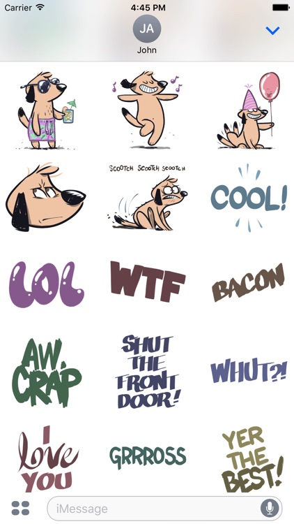 Bubby the Dog Stickers