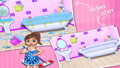 How to cancel & delete Mom's Little Helper - Kids Room Cleaning game from iphone & ipad 3