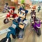 Dirtbike Survival . Block Motorcycles Racing Game