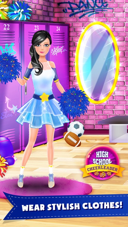 Cheerleader Dressup Game.s screenshot-3