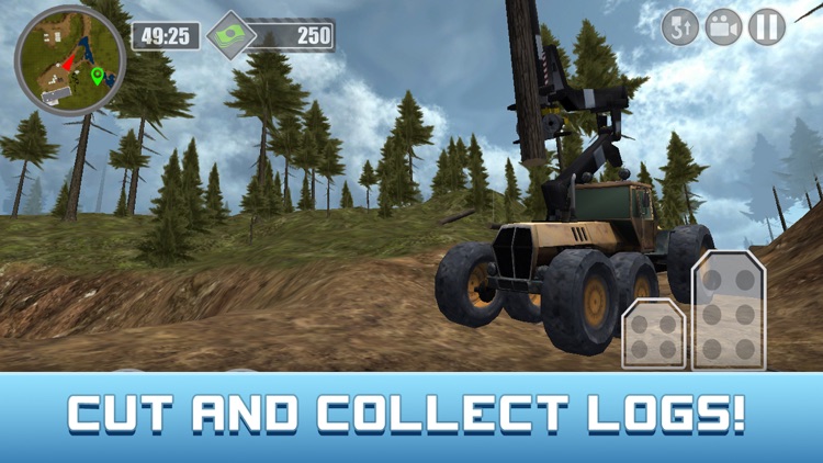 Heavy Logging Harvester Truck Simulator