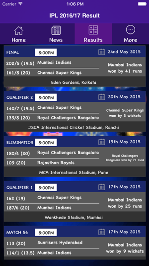 Cricket 2017 - Schedule,Live Score,Today Matches(圖4)-速報App