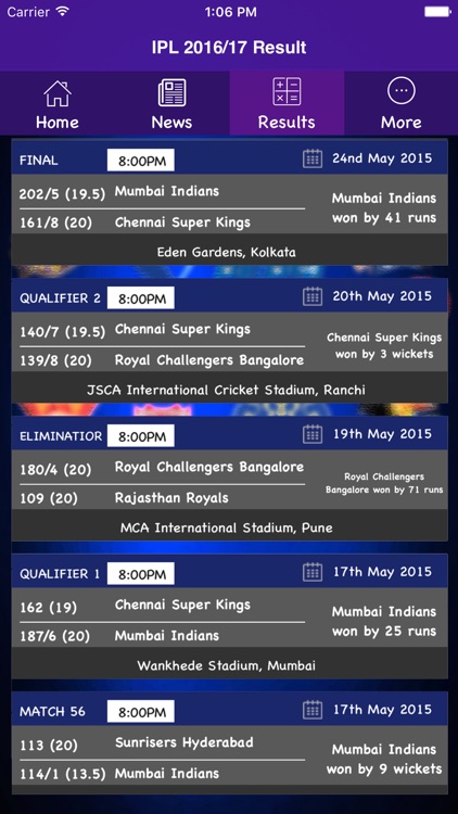 Cricket 2017 - Schedule,Live Score,Today Matches screenshot-3