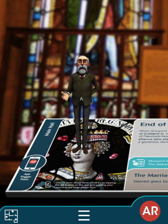 Lerwick Town Hall AR screenshot 2