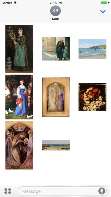 Arthur Hughes Artworks Stickers