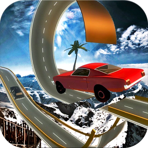 Snow Stunt Car Simulation Pro Game icon