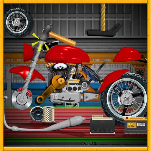Motorbike Factory – Build a bike in motor world iOS App