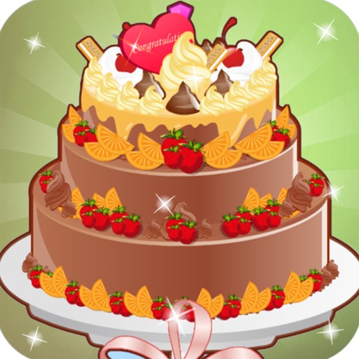 Wedding Chocolate Cake Maker Games for kids iOS App
