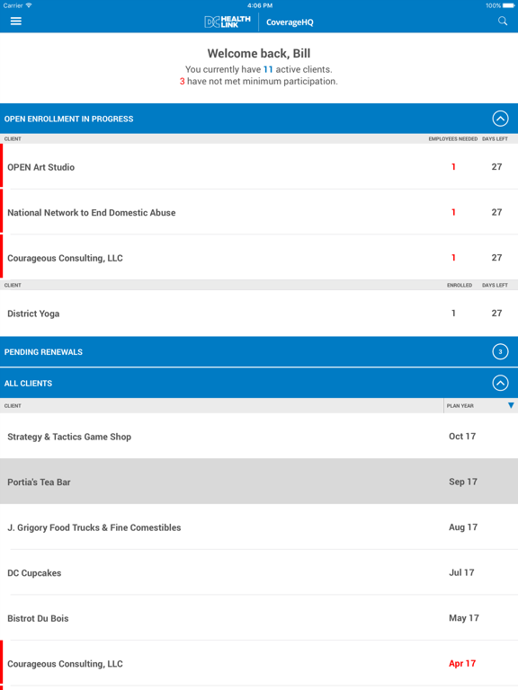 Screenshot #4 pour DC Health Link SmallBiz