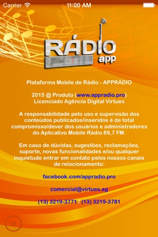 Rádio 89.7 FM screenshot 3