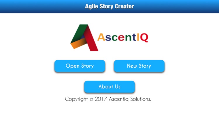 Agile Story Creator