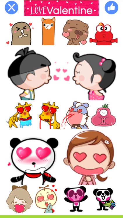 LoveValentine - Stickers for Messenger & WhatsApp screenshot-3