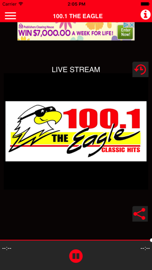 KJBI FM 100.1 The Eagle(圖2)-速報App