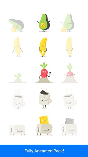 Moody Foodies Moji(圖2)-速報App