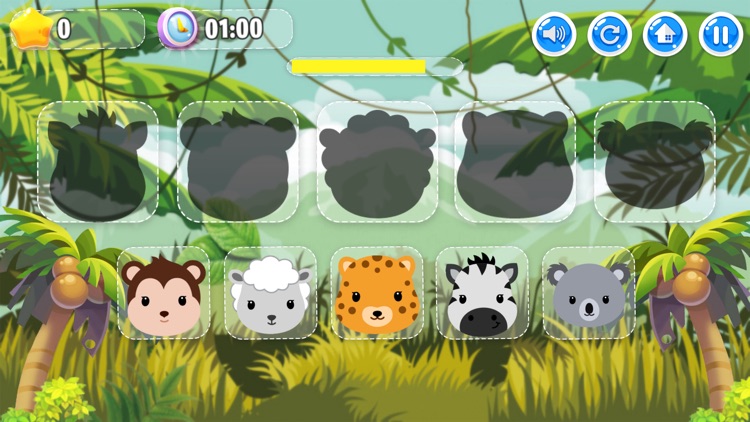 Cute Animals Puzzles Match Fun