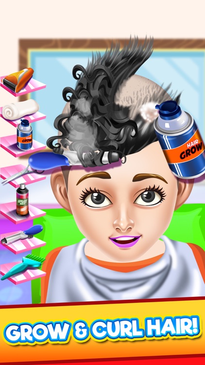 Kids Hair Shave Salon Games screenshot-3
