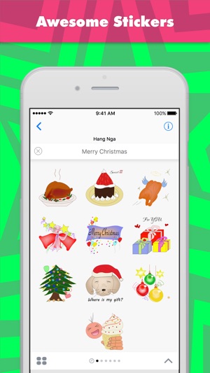 Merry Christmas stickers by Hanna(圖1)-速報App