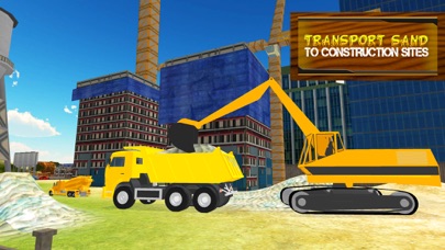 Sand Transporter Truck & Excavator Simulator 1.0 IOS -