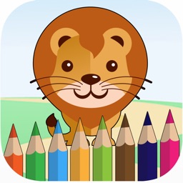 Kids Animals Coloring Pages for Girls & Boys