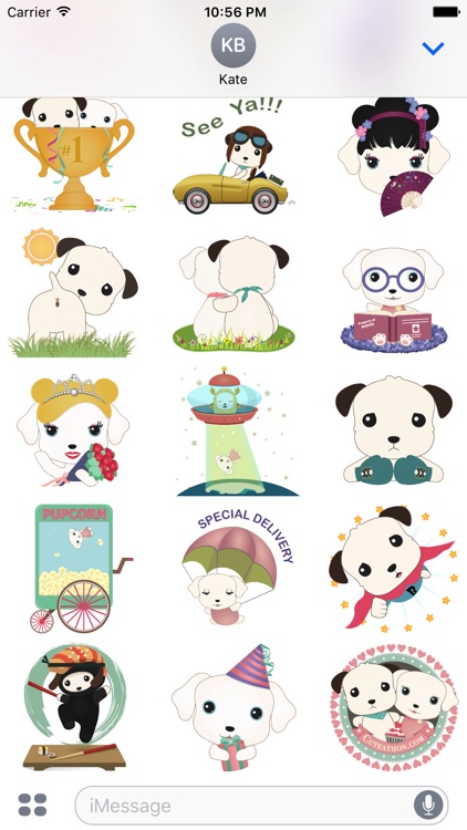 Budder 'n Biskiss® Animated Stickers screenshot-4