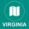 Virginia, USA : Offline GPS Navigation