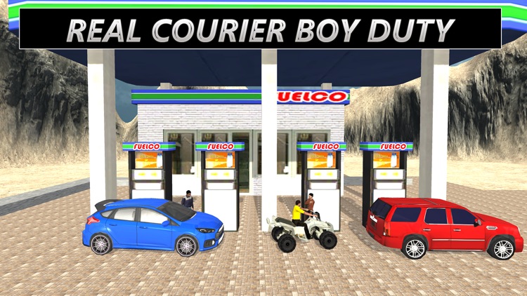 Quad Bike Cargo Delivery & Stunt Driver Simulator