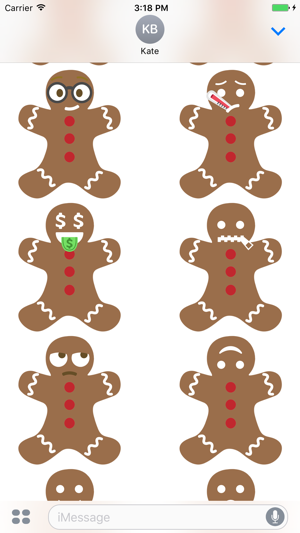 Gingerbread Man Stickers | Premium Collection(圖4)-速報App