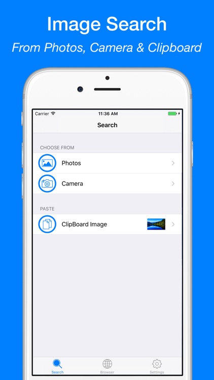 Reverse Image Search App