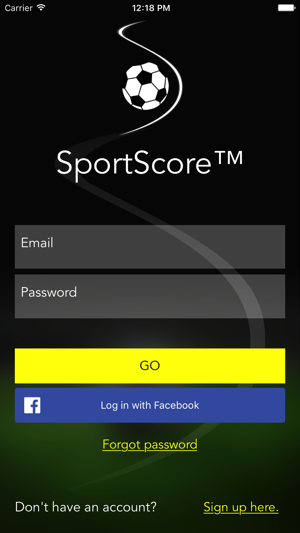 Sport Score App