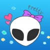 Alien Emoji Sticker
