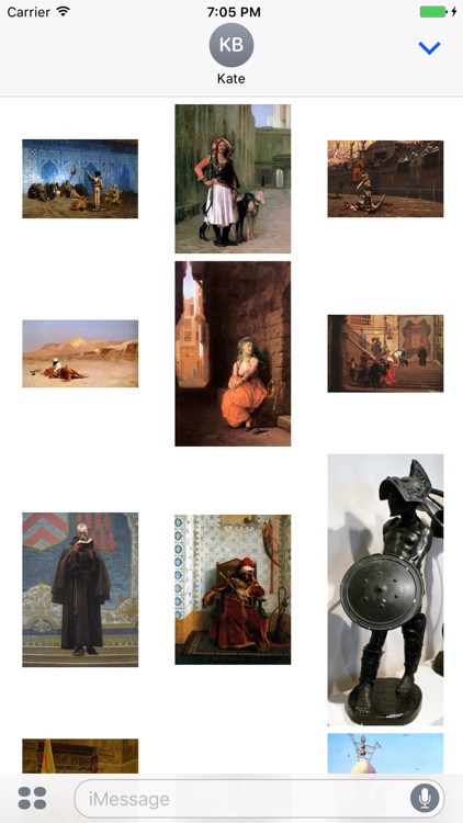 Jean Leon Gerome Artworks Stickers