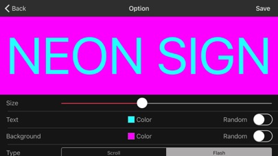 How to cancel & delete Neon - Simple Neon Sign from iphone & ipad 4