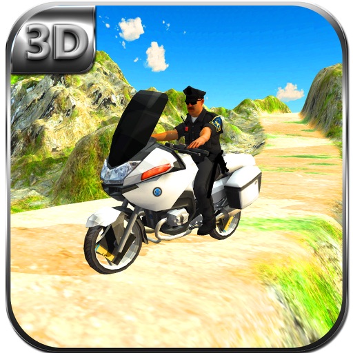 Hill Police Bike Driving & Motorcycle Riding Sim iOS App