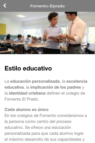 El Prado | App para profesores screenshot 2