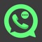 Download “2nd Chat for WA Messenger",you can actively use 2 WhatsApp accounts on your iPhone or you can use the same WhatsApp account on 2 devices