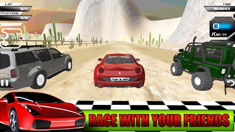 Motor Car Racing Highway Rider Race