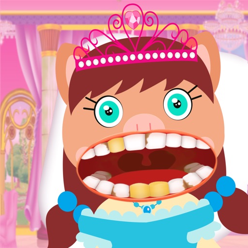 Dentist Game for Pig Princess Royal Girls