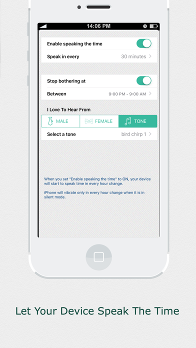 Time Talker - Let Your Device Speak The Time Screenshot 1