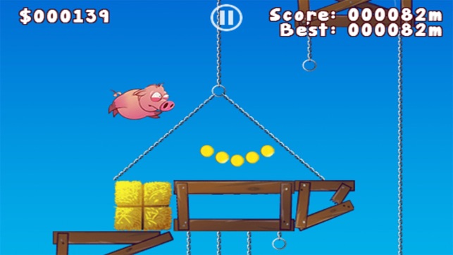 Jumping Pig - help piggy run to escape the butcher(圖3)-速報App