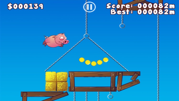 Jumping Pig - help piggy run to escape the butcher