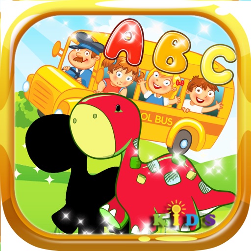 Toddler Learning Dinosaur Shapes & Alphabet iOS App